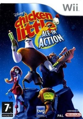   Nintendo Wii Chicken Little 2. Ace in Action