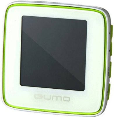 4Gb  Qumo Boxon Sport White-Green MP3 flash