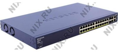  NETGEAR FS728TP-100EUS  Smart-  24FE+2GE+2SFP(Combo)  ( 