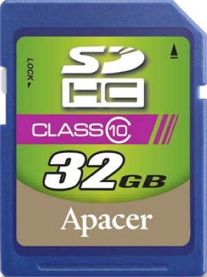   SecureDigital SecureDigital 32Gb HC Apacer Class 10 ( AP32GSDHC10-R )