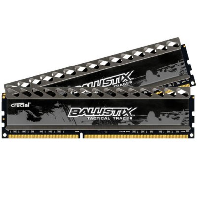   DIMM DDR3 (1866) 8Gb Crucial Ballistix Smart Tracer CL8 with LEDs Orange/Blue (BLT2CP4