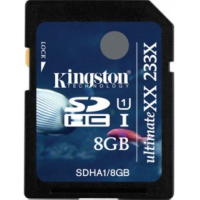   SD 8Gb Kingston (SDHA1/8GB) SDHC Class 10