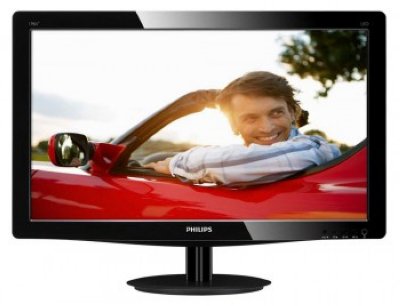  Philips 18.5" 196V4LAB2 (00/01) Glossy-Black TN LED 5ms 16:9 DVI M/M 10M:1 200cd