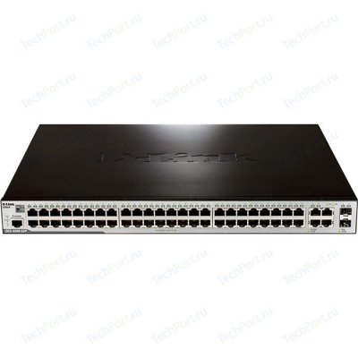  D-Link Switch DES-3200-52P   52x10/100Mbps, 4 Combo 1000BASE-T/SFP,