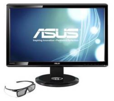 3D  23" Asus VG23AH Black IPS 5ms 16:9 DVI HDMI 3D Glasses