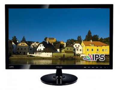  23" Asus VS239N glossy-black (IPS, LED, LCD, Wide, 1920 x1080, 14 ms , 160/160, 250 cd/m,