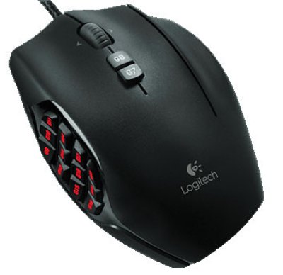    Logitech G600 MMO Gaming Mouse Black USB