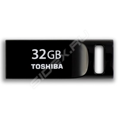   32GB USB Drive (USB 2.0) Toshiba Suruga Mini black (THNU32SIPBLK(6)