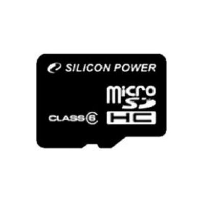   SDMicro (TransFlash) 32GB Silicon Power (Class 6) w/o Adapter (SP032GBSTH006V10)