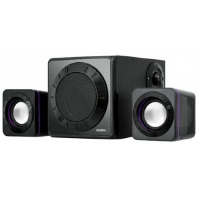  SVEN MS-102. :  (2x3W + Subwoofer 10W,  - , : ABS-)