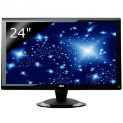  23.6" AOC 2436SWA Black [ LCD, Wide, 1920x1080, 5 ms, 170/160, 300 cd/m, 60"000:1, +USB Po