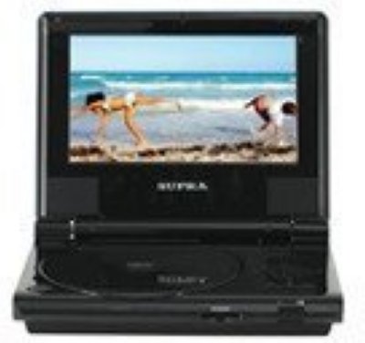  DVD  7" Supra SDTV-715U black