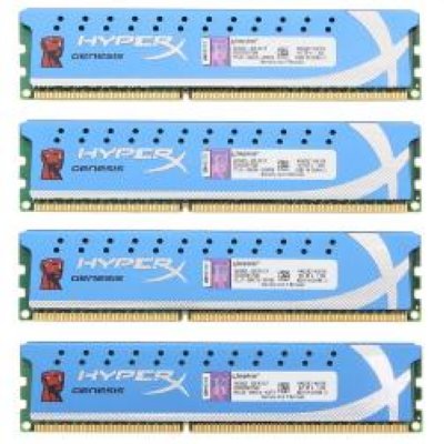   DDR3 Kingston 16Gb KIT Quad Channel (4GbX4) 2400MHz HyperX CL11 XMP KHX24C11K4/16X