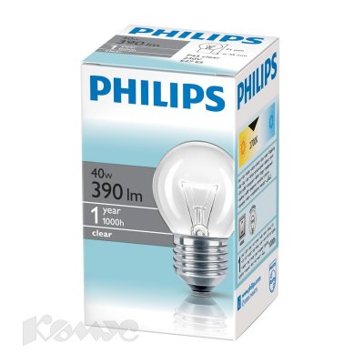  Philips 871150005669650 Stan 40W E27 230V B35 CL ()