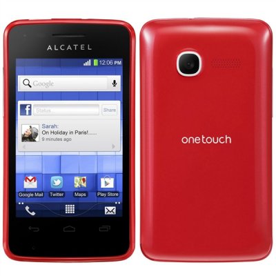   Alcatel One Touch TPop 4010D Red