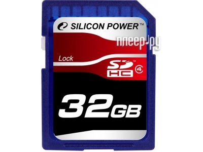 - Silicon Power  SDHC Class 4 32 GB