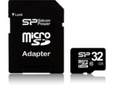 - Silicon Power  "Micro SD class 10+" 32 GB