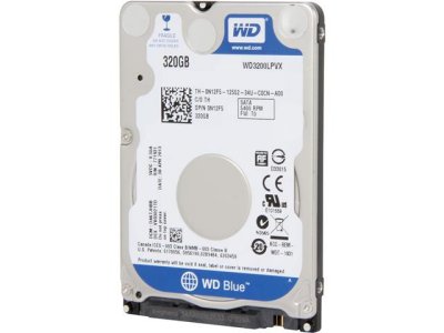  (HDD)   Western Digital Scorpio Blue (WD1600BEVT)