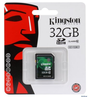   SDHC 32Gb Kingston Video Class10