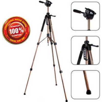  Rekam Tripod RT-M47G 610mm/1595mm/3.5kg