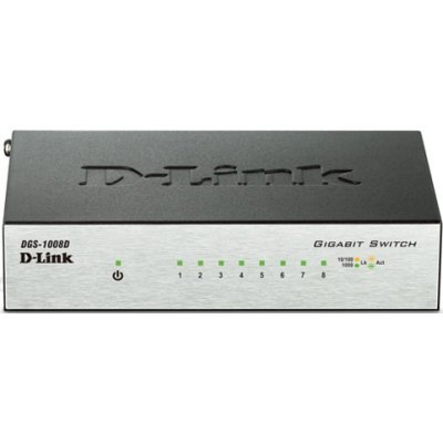  D-LINK DGS-1008D 8 ports 10/100/1000Base