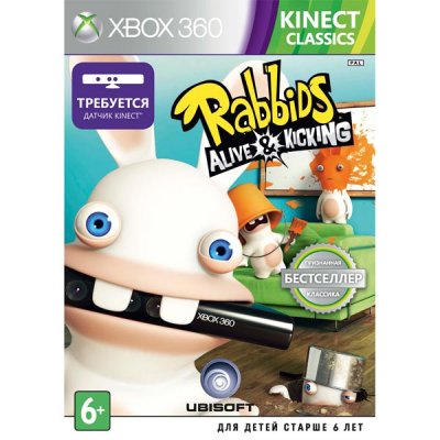   Microsoft XBox 360 Raving Rabbids Alive & Kicking