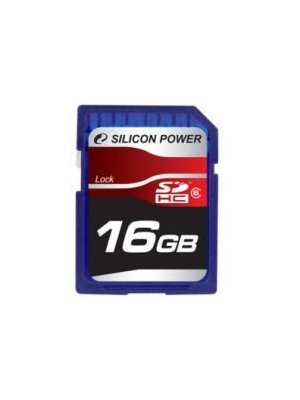 - Silicon Power  SDHC Class 6 16 GB