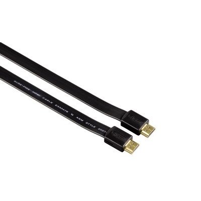  Hama HDMI 1.4 (m-m) gold-plated, nylon fabric, Grey 1.5  (56563)