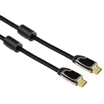  Hama HDMI 1.4 (m-m) ferrite, metal, Ethernet 5.0  (83058)