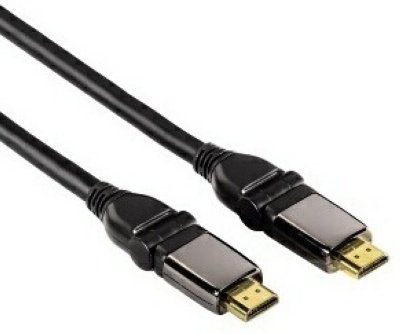  Hama HDMI 1.4 (m-m) gold-plated, rotation, Ethernet 1.5  (83126)