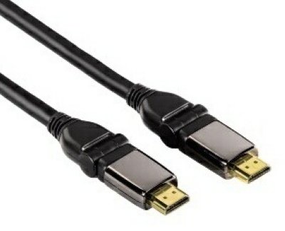  Hama HDMI 1.4 (m-m) gold-plated, rotation, Ethernet 3.0  (83127)