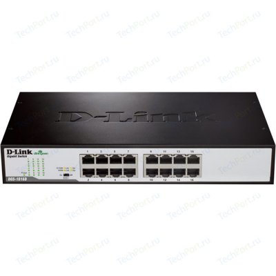  D-Link DGS-1016D/F1A 16 x 10/100/1000 Mbps Ethernet ports Auto MDI/MDI-X