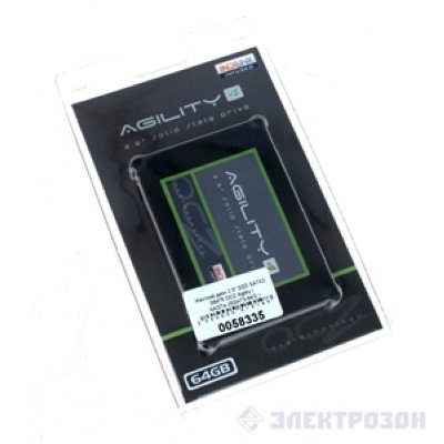   SSD 64GB OCZ Agility 4 Series [2.5" AGT4-25SAT3-64G read 300MB/s write 200M