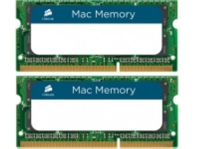   Corsair Mac Memory 204-. SO-DIMM, 2x8 GB, PC3-10666 DDR3 SDRAM, 1333 , unb