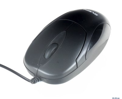  Sven Optical Mouse (RX-111 Black) (RTL) PS/2 3btn+Roll