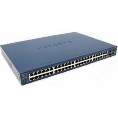 NetGear GS748TS-100EUS  ProSafe 48x10/100/1000 w 4 SFP, Sm Man., 2 X 20 Gbit port, G Sw.