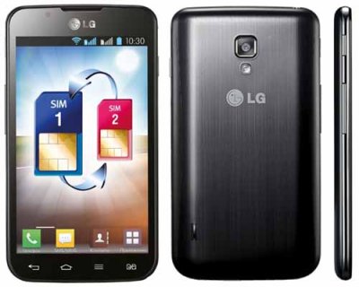   LG P715 Optimus L7 II Dual Black-Blue (1GHz, 768MbRAM, 4.3" 800x480 IPS,3G+BT+WiFi+G