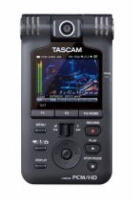 Tascam DR-V1HD   HD:1280 x 720 / 30fps,   ,  WAV