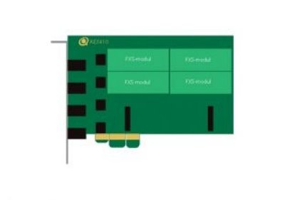 Digium 1AEX440BF Digium 1AEX440BF , PCI-Express, 4  FXS,   