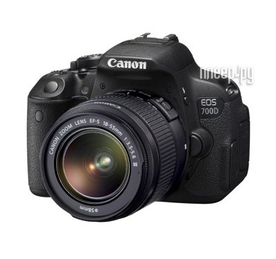  Canon EOS 600D  18Mpix 18-55mm f/3.5-f/5.6 III 3" 1080p Full HD SDXC Li-ion ( 