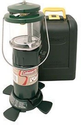   Campingaz Coleman Two Mantle Propane lantern with case