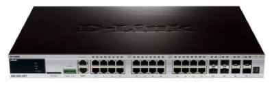 D-Link (DGS-3420-28TC)   (20UTP 10/100/1000Mbps + 4Combo 1000BASE-T/SFP + 4SFP)