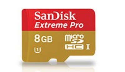 (SDSDQXP-008G-X46)   SanDisk Extreme Pro,  microSDHC, 8   