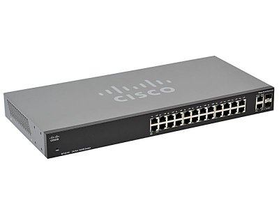 Cisco SB SF102-24-EU   SF102-24 24x10/100, 2x10/100/1000, 2xSFP, 19"