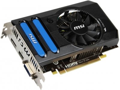 MSI R7770-PMD1GD5  PCI-E Radeon HD7770 1GB GDDR5 128bit 28nm 1000/4500MHz DVI(HDCP)/HDMI/D