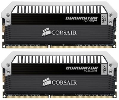   CORSAIR DOMINATOR PLATINUM CMD8GX3M2A1600C9 DDR3- 2x 4 , 1600, DIMM, Ret