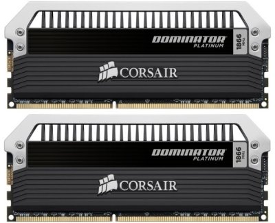   CORSAIR DOMINATOR PLATINUM CMD8GX3M2A1866C9 DDR3- 2x 4 , 1866, DIMM, Ret