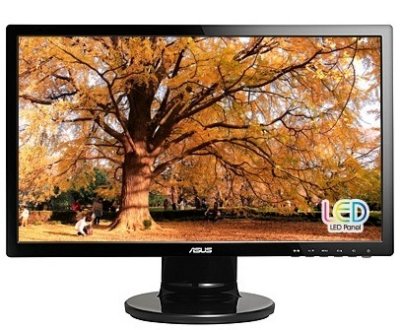  21.5" Asus VE228TR, LED, Black, 1920x1080, 5ms, 250 cd/m2, 80M:1, D-Sub, DVI-D, 3.5mm M TFT