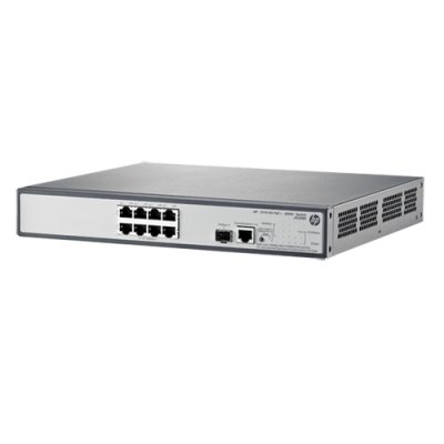 HP JG350A  PoE 1910-8G-PoE+ (180W) Switch (8x10/100/1000 RJ-45 PoE+ + 1xSFP Web, SNMP, L3