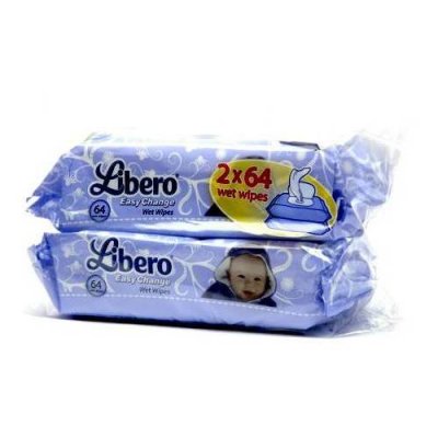   Libero Wet Wipes    128 .